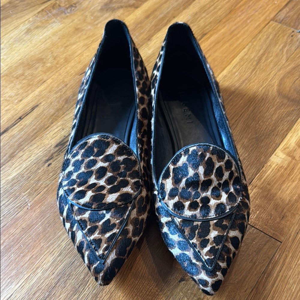 M. Gemi Leopard Print Flats